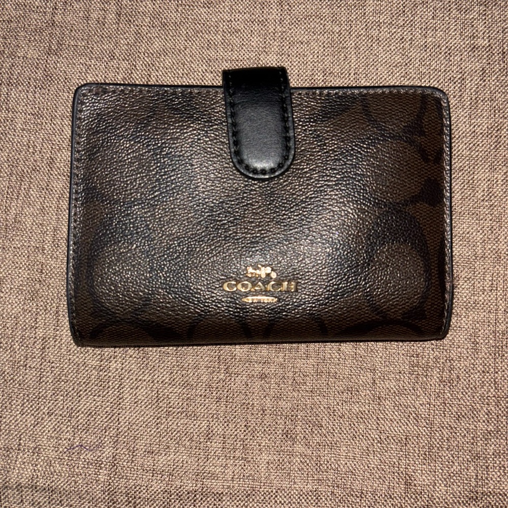 Coach Brown Leather Wallet